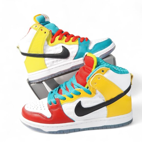 Nike froSkate x Dunk High SB 'All Love No Hate' Youth 4.5 Women's 6 DH7778-100 - Picture 1 of 12